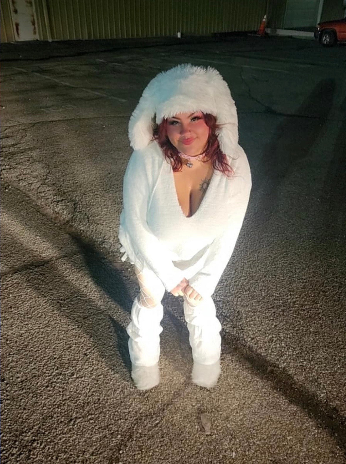 T33 Fluffy Bunny Hat