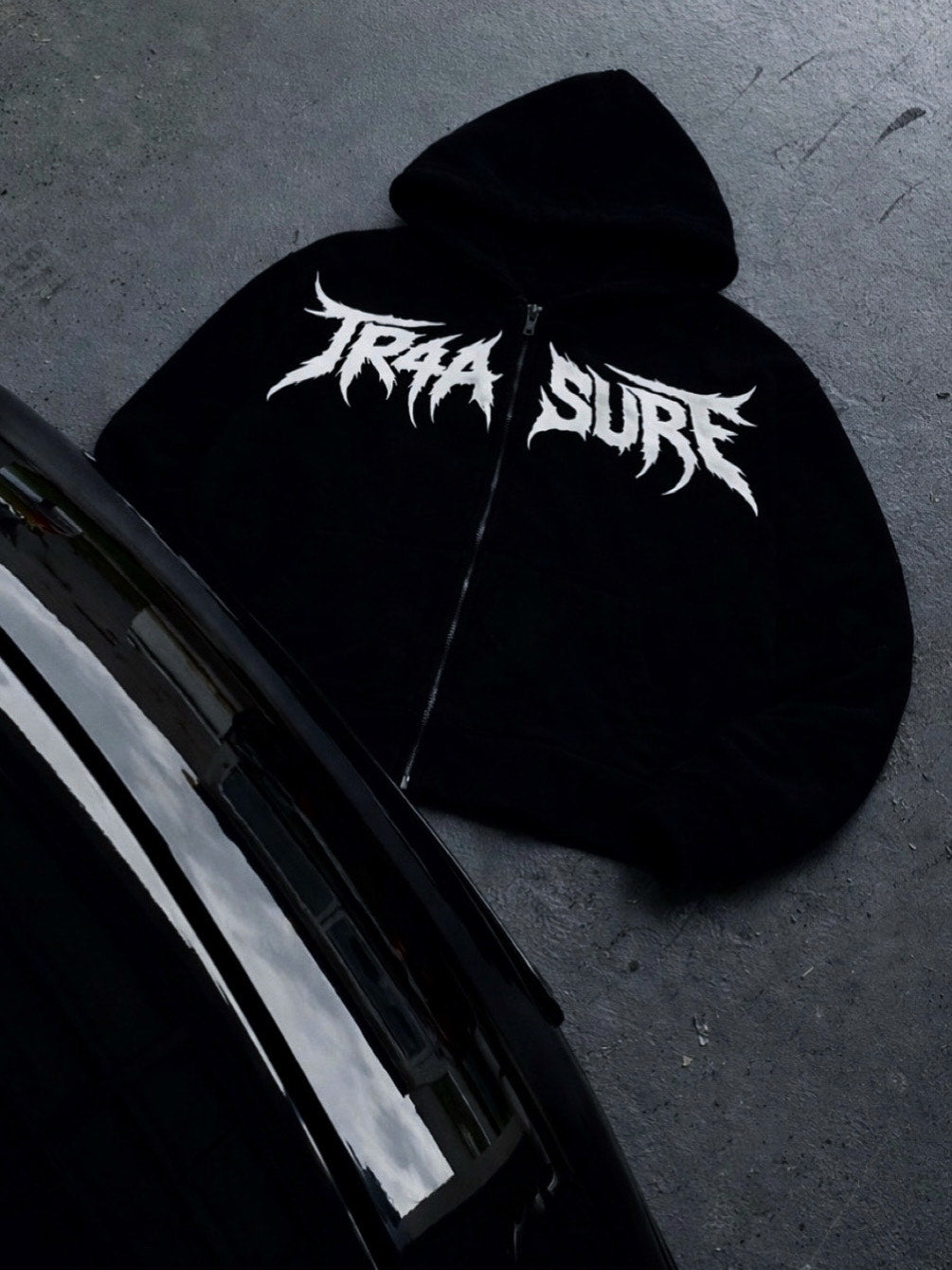 Tr4asure Black Hoodie