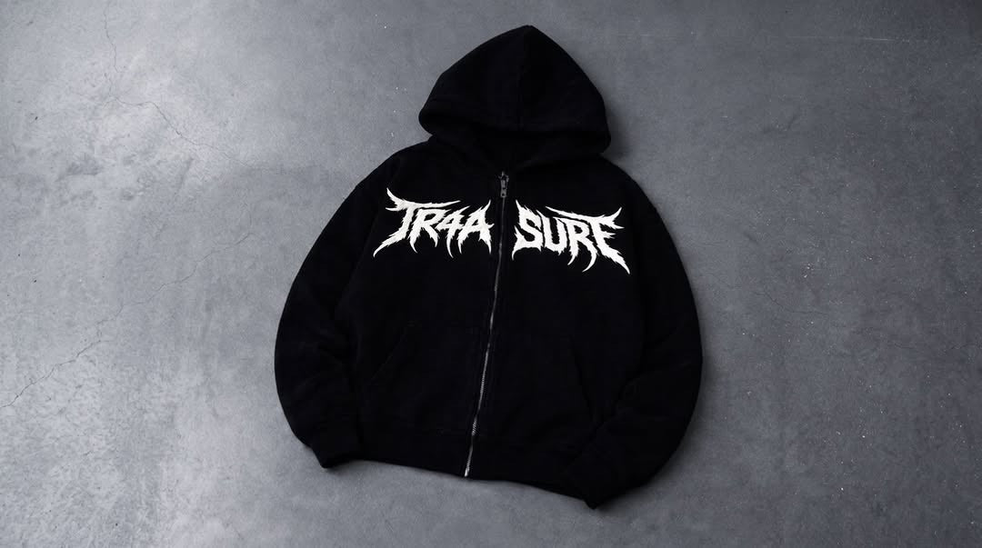 Tr4asure Black Hoodie